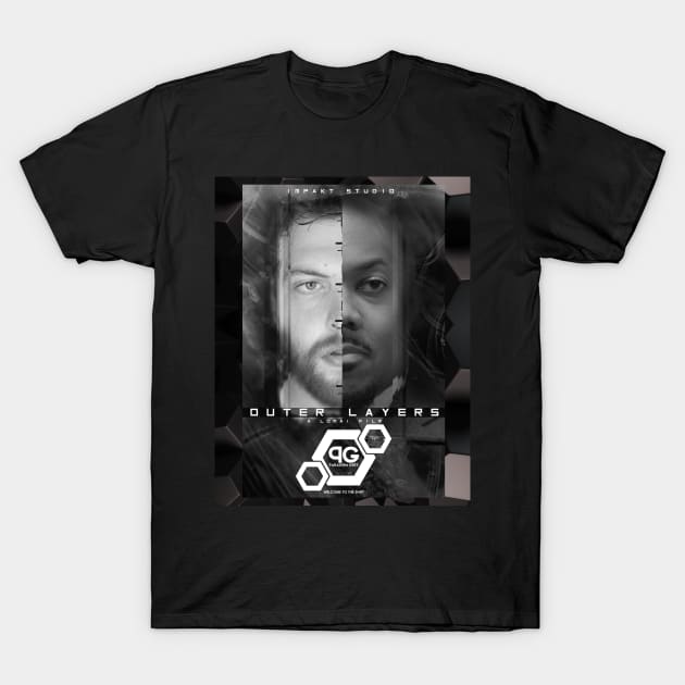 PARADIGM GREY OUTERLAYERS MOVIE SHIRT T-Shirt by IMPAKTSTUDIO